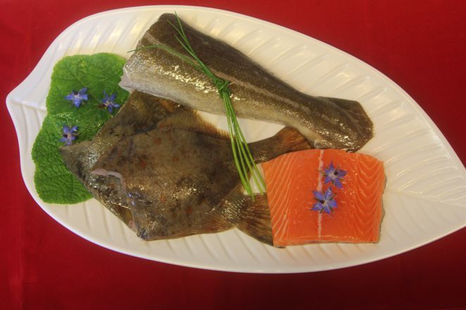 Waterblick Fischplatte - Fischrestaurant Waterblick in Loddin auf Usedom